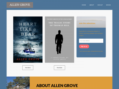 theallengrove.com snapshot