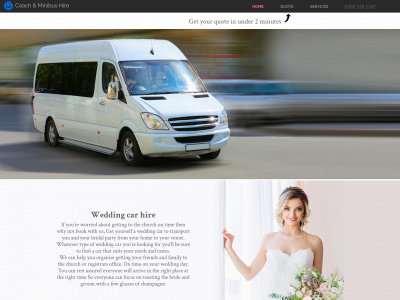 coachminibus.com snapshot