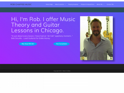 robchaffeemusic.com snapshot