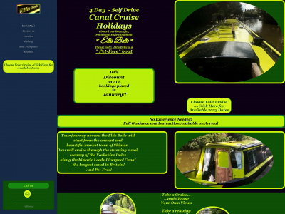 canalcruiseholidays.com snapshot