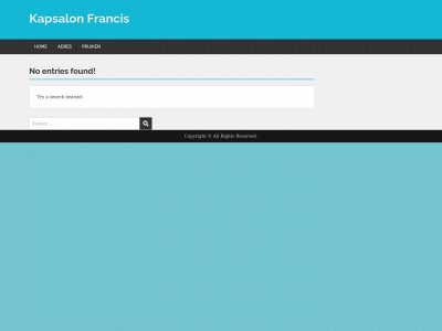 kapsalonfrancis.one snapshot