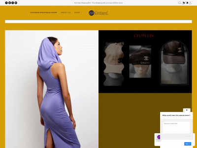 critiquemystyle.com snapshot