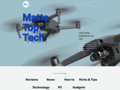 matts-tech.com snapshot