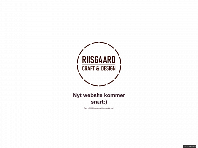 riisgaardcraft.dk snapshot