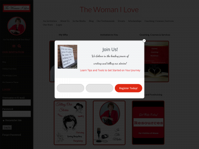 thewomanilove.com snapshot