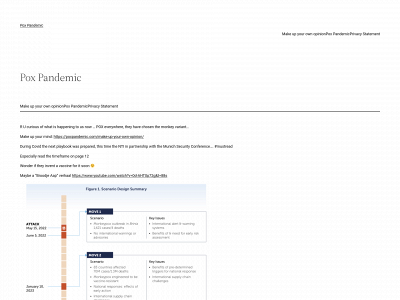 poxpandemic.com snapshot