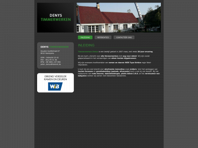denystimmerwerken.be snapshot
