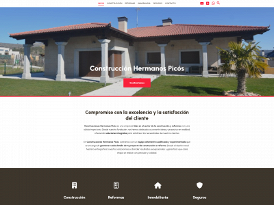 www.construccioneshermanospicos.es snapshot