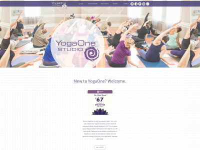 yogaonestudio.com snapshot