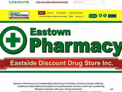 eastownpharmacy.ca snapshot