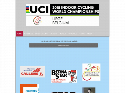 indoorcyclingliege2018.com snapshot