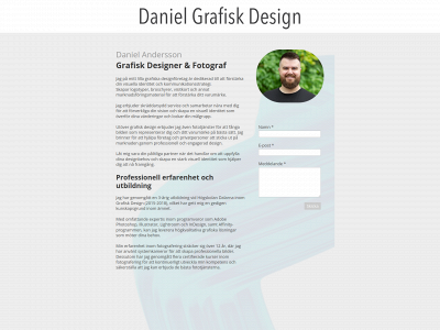 danielgrafiskdesign.se snapshot