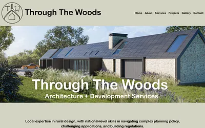 throughthewoods.co.uk snapshot