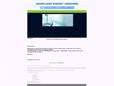 hesselagervandvaerk.dk snapshot