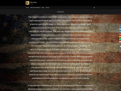 unsilentprayers.com snapshot