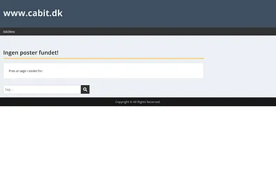cabit.dk snapshot