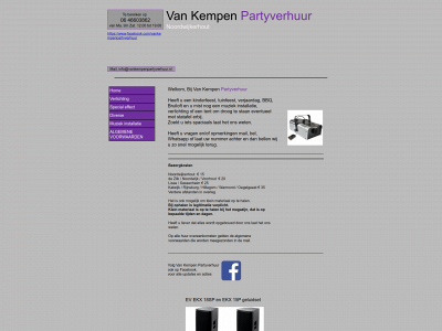 vankempenpartyverhuur.nl snapshot
