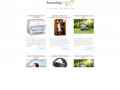 amazinglife.com snapshot