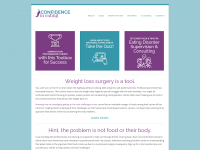 confidenceineating.com snapshot
