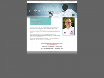 pushittraining.com snapshot