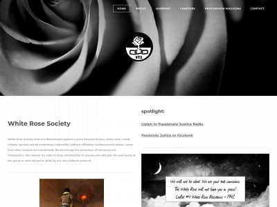 www.whiterosesociety.com snapshot