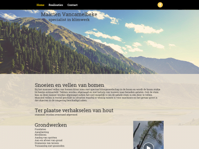 maartenvancamelbeke.be snapshot