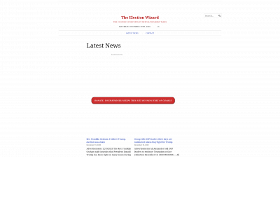 electionwiz.com snapshot