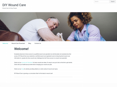 diywoundcare.com snapshot