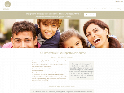 theintegrativenaturopath.com snapshot