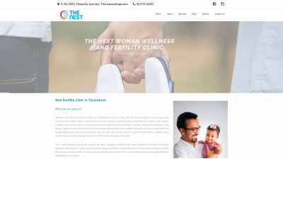 thenestfertilityclinic.com snapshot
