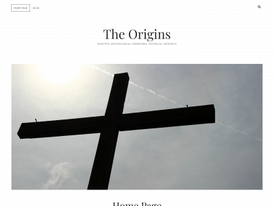 theorigins.org snapshot