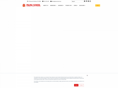 palmaschool.com snapshot
