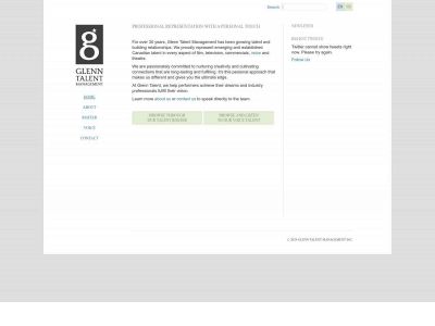 glenntalent.ca snapshot