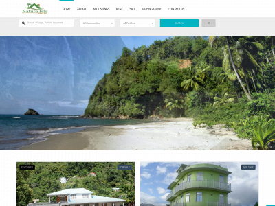 natureislerealty.com snapshot