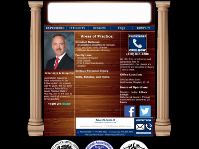bobsmithlaw.com snapshot