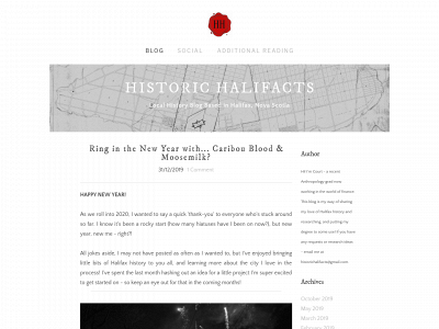 www.historichalifacts.ca snapshot