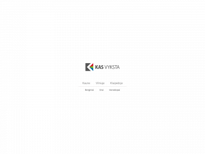 kasvyksta.lt snapshot