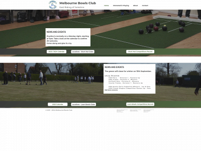 melbournebowls.org.uk snapshot
