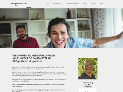 meridian-kliniken.dk snapshot
