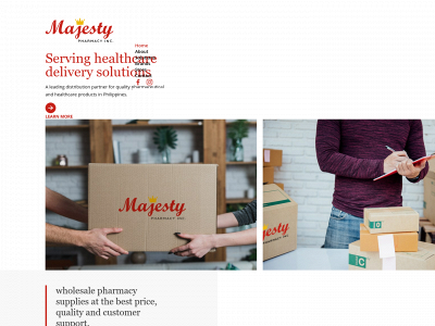 majestypharma.com snapshot