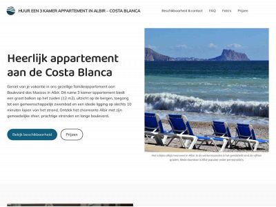 appartement-albir-boulevard-los-musicos.nl snapshot