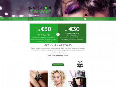 kapsalonzurenborg.be snapshot