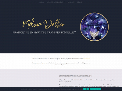melinadallier.fr snapshot