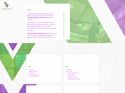 vamoslogisticscorporation.com snapshot