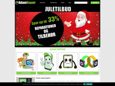 adamrepair.dk snapshot