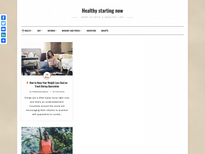 healthystartingnow.com snapshot