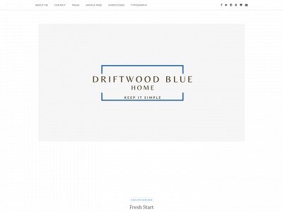 driftwoodbluehome.com snapshot