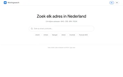 woningsearch.nl snapshot