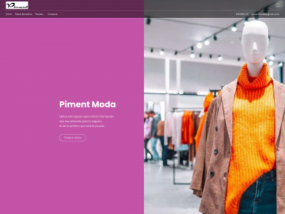 pimentmoda.com snapshot