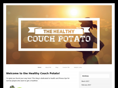 thehealthycouchpotato.com snapshot